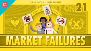 Market Failures Taxes and Subsidies Crash Course Economics 21 [upl. by Nwahsd]