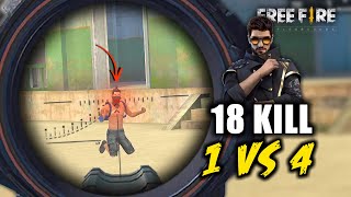 Back with Cupid Scar Solo vs Squad Ajjubhai OverPower Gameplay  Garena Free Fire [upl. by Eul]