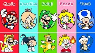 Super Mario 3D World  Bowsers Fury  All Characters [upl. by Jesus248]