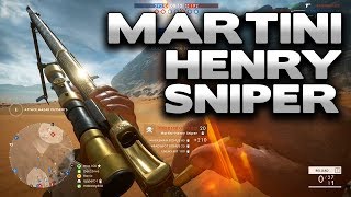 Battlefield 1 Martini Henry Sniper [upl. by Sharlene]