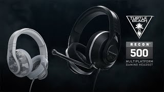 Turtle Beach Recon 500 Wired Multiplatform Gaming Headset [upl. by Revert750]