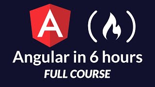 Learn Angular  Full Tutorial Course [upl. by Aerdnad]