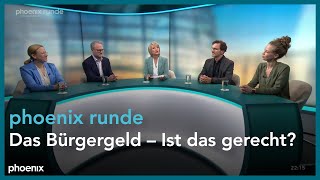 phoenix runde Das Bürgergeld – Ist das gerecht [upl. by Presley]