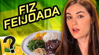 Feijoada Making Brazils National Dish With Orange Juice [upl. by Nnylireg]