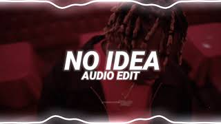 no idea  don toliver edit audio [upl. by Halas]