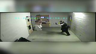 Florence jail inmate attacks officers while being released from custody [upl. by Salazar828]