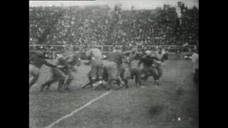 First American Football Game Ever Filmed 1903 Princeton Tigers vs Yale Bulldogs [upl. by Nibaj]