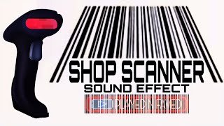 Shop Scanner Sound Effect  Checkout Scanner Sounds  Grocery Scan Beep Sound Sample [upl. by Morganstein223]