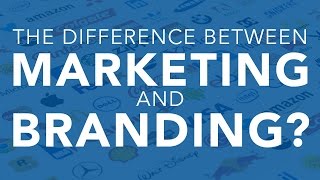 The Difference Between Marketing and Branding [upl. by Arrekahs938]