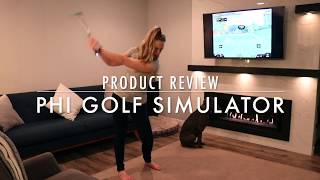 PhiGolf Mobile Golf Simulator Review [upl. by Eimam]