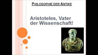 Aristoteles Vater der Wissenschaft [upl. by Hsilgne]