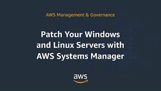 Patching for your Amazon EC2 Instances [upl. by Kemeny]