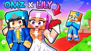 Omz MARRIED Lily In Minecraft [upl. by Eckel]