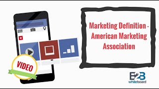 Marketing Definition  American Marketing Association [upl. by Dasa]