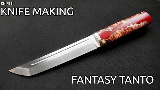 Knife Making  Fantasy Tanto [upl. by Mauri]