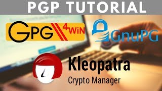 The Complete PGP Encryption Tutorial  Gpg4win amp GnuPG [upl. by Marcelline]