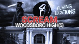 SCREAM Filming locations Woodsboro Highs [upl. by Naahs]