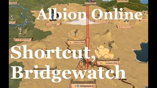 Albion Online  Caerleon to Bridgewatch fast almost safely [upl. by Erina]