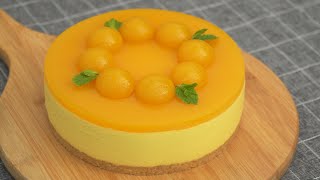 No Bake Mango Cheesecake [upl. by Berstine]