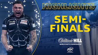 RECORDBREAKING FINISHING  SemiFinal Highlights  202021 William Hill World Darts Championship [upl. by Analram718]