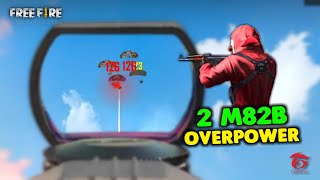 Unbelievable 2 M82B OverPower Ajjubhai and Amitbhai Gameplay  Garena Free Fire [upl. by Kajdan]