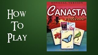 How To Play Canasta Caliente 2 Player [upl. by Murray]