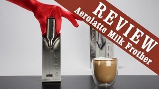 Aerolatte Milk Frother  Exclusive Review [upl. by Yroggerg]