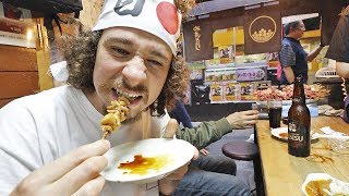 Probando comida callejera en JAPÓN 🇯🇵 [upl. by Younger]