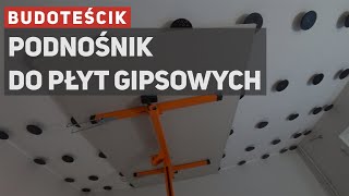 Podnośnik do płyt gipsowych czy to potrzebne [upl. by Ellimaj590]