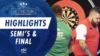 SemiFinals and Final Highlights  2020 BetVictor World Cup of Darts [upl. by Anirav]