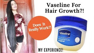 Vaseline Petroleum Jelly For Hair Growth amp Remedy Dry Hair amp Split Ends Beautyklove [upl. by Amora]