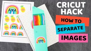 How to Separate Images in Design Space [upl. by Hares]