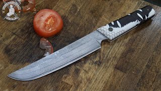 Knifemaking  Hybrid Tanto [upl. by Kwabena]