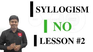 SYLLOGISM LESSON2 NO [upl. by Attiuqehs]