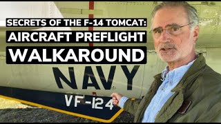 Secrets of the F14 Tomcat Aircraft Preflight Walkaround [upl. by Fry417]