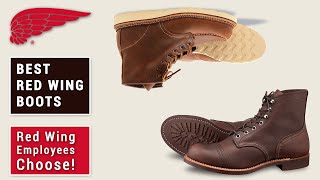 THE 5 BEST RED WING BOOTS according to Red Wing employees [upl. by Iahc]