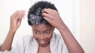 DEFINING MY NATURAL HAIR WITH ONLY VASELINE amp WATER I AM BEYOND SHOCKED [upl. by Oberon]