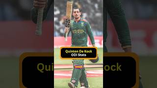 quotQuinton De Kockquot ODI Batting Stats quintondekock cricket shorts [upl. by Eerised658]