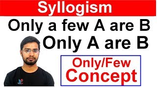 Syllogism Only Few Statement Concept By Anshul Saini [upl. by Seigler375]