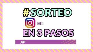 LA MEJOR APLICACIÓN PARA HACER SORTEOS EN INSTAGRAM [upl. by Allix]