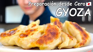 Cómo hacer Gyoza preparación desde Cero｜Cocina Japonesa [upl. by Einolem]