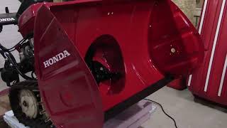 HONDA HSS1332 SnowblowerSnowthrower Auger Removal And Refinish Part 4 [upl. by Khorma]