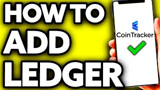 How To Add Ledger To Cointracker Very EASY [upl. by Eboh]