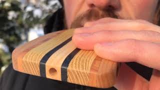 How to play wooden kazoo by Noisy Wood [upl. by Cirded]