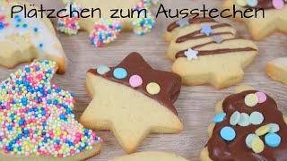 Butterplätzchen zum Ausstechen →🎄 [upl. by Erdnaid]