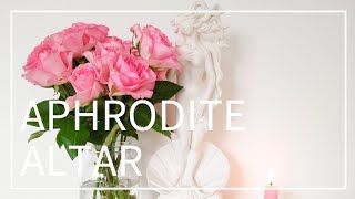 APHRODITE altar tour  offerings [upl. by Agnot114]