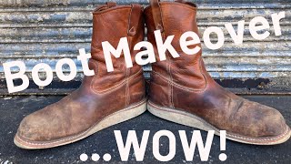 Thorogood Wellington Boot Refurbishment  Repairing YouTuber Abom79 Boots [upl. by Hermann300]