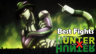 Best Fights Hunter X Hunter 60FPS [upl. by Caundra]