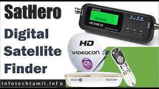 SatHero Digital Satellite Finder [upl. by Winzler530]