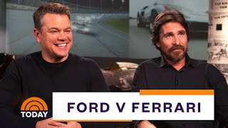 Matt Damon Christian Bale On ‘Ford V Ferrari’ Full Interview  TODAY [upl. by Nayar]